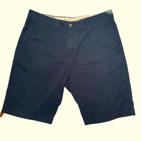 Volcom Other - Volcom flat front navy blue shorts size 38